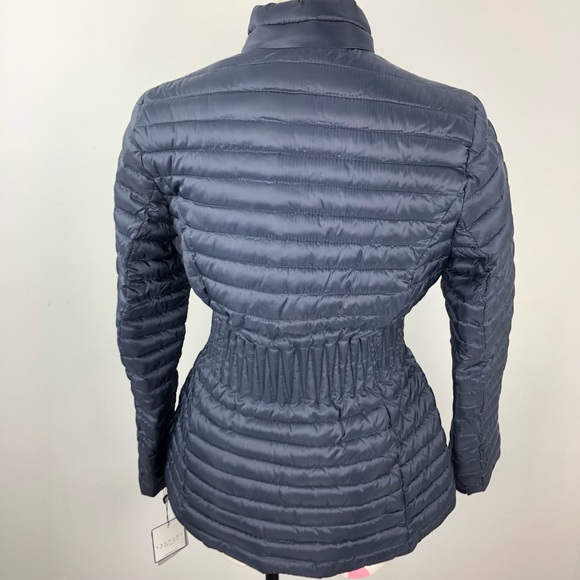 Laundry by Shelli Segal Cinched Waist Puffer M - Picture 7 of 8